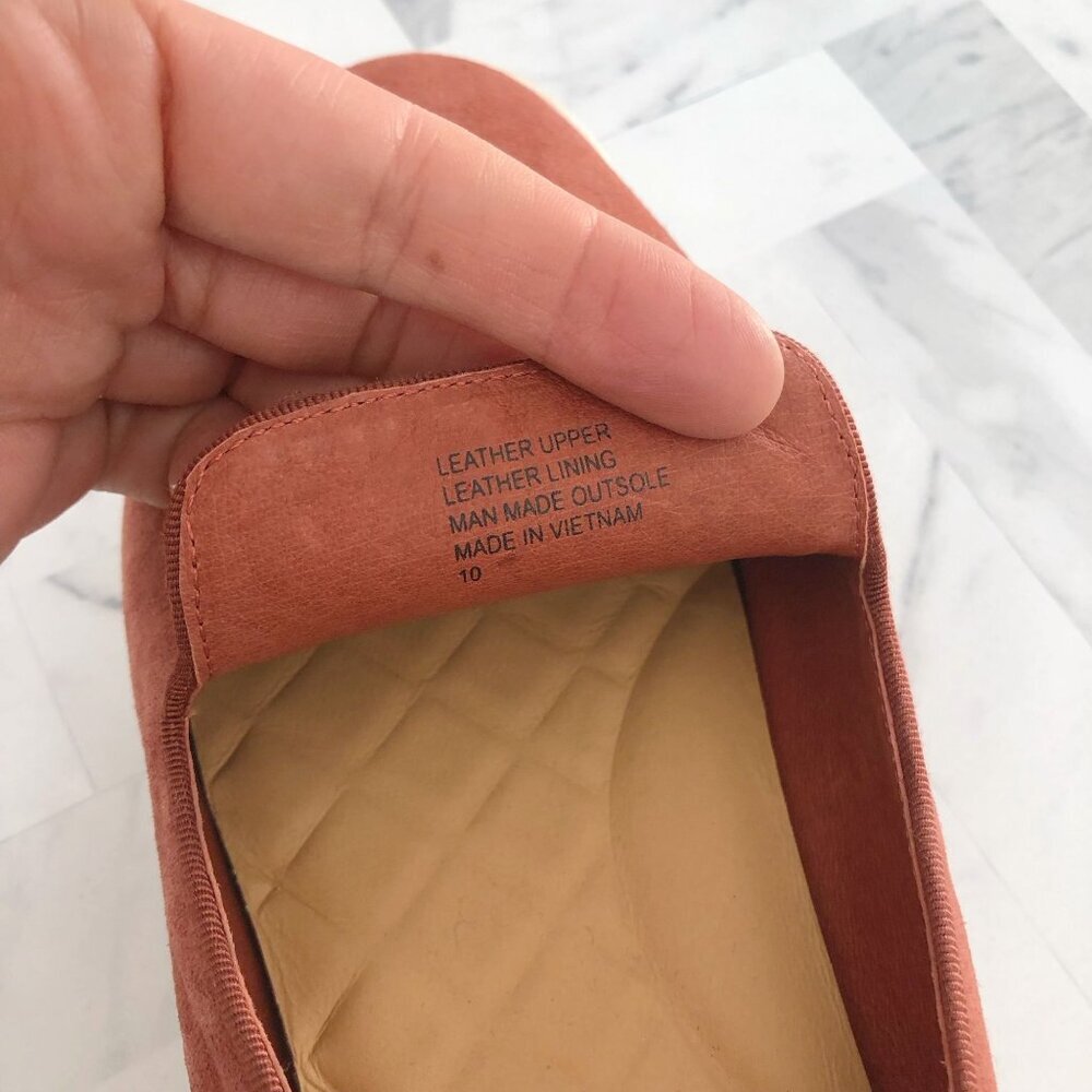 Birdies The Swift Slip On In Rust Orange Suede Si… - image 7